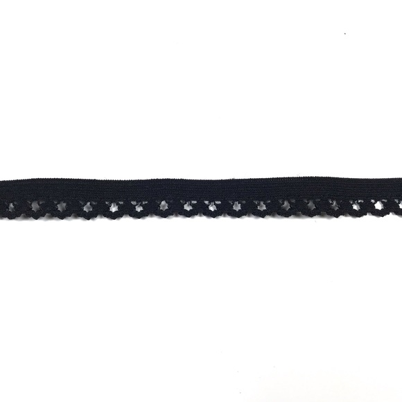 Floral Elastic Stretchy Adjustable Necklace Choker - Picture 2 of 6